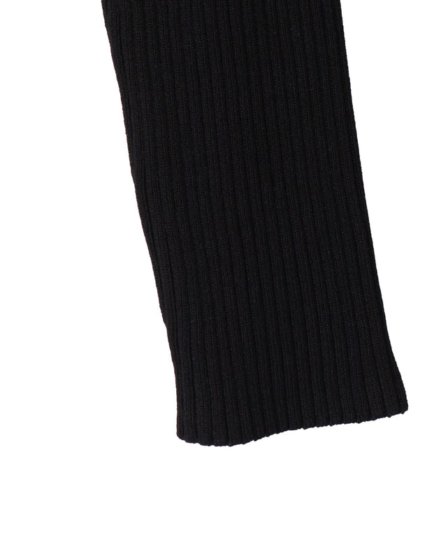 Wジップコンパクトニットカーデ