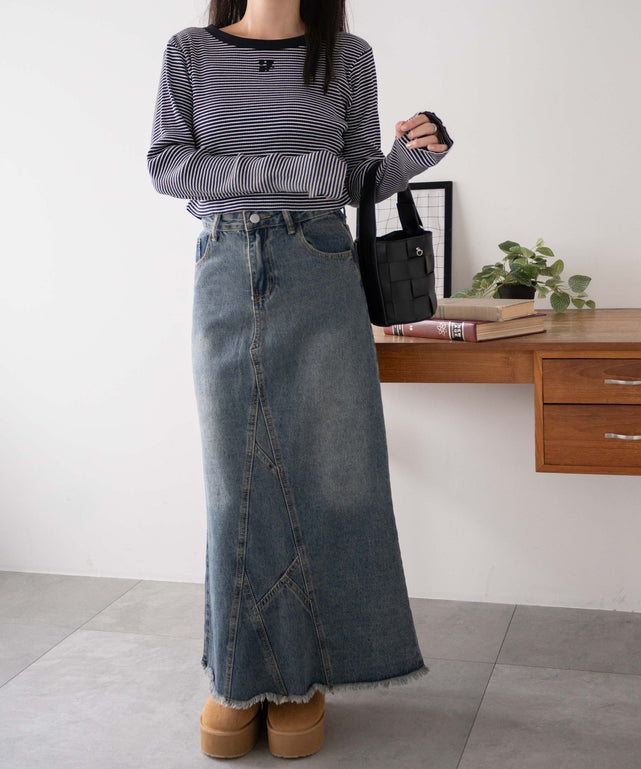 ブラックボーダー　モデル:155cm F着用