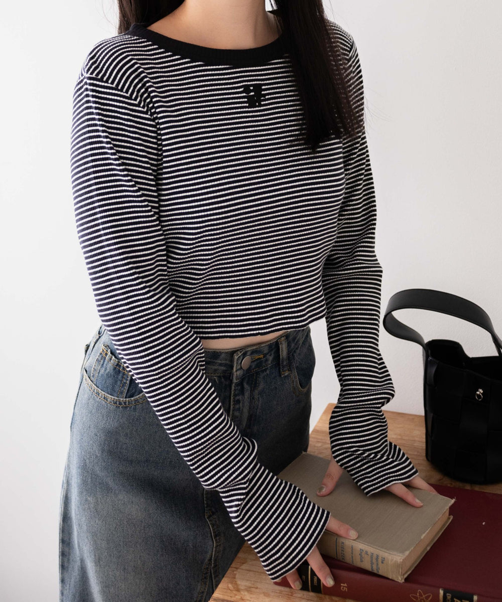 ブラックボーダー　モデル:155cm F着用