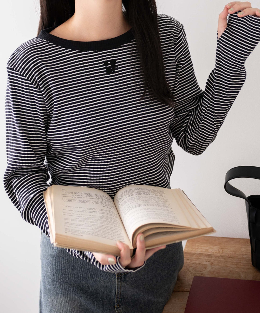 ブラックボーダー　モデル:155cm F着用