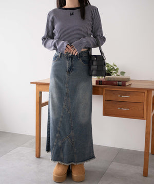 ブラックボーダー　モデル:155cm F着用