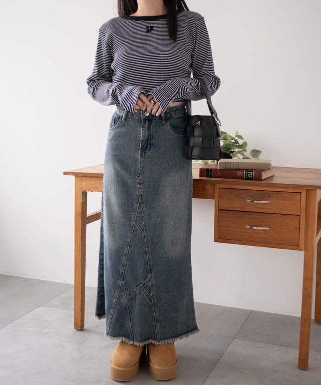 ブラックボーダー　モデル:155cm F着用