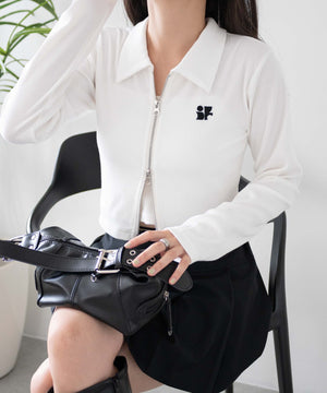 ホワイト 　モデル:155cm F着用