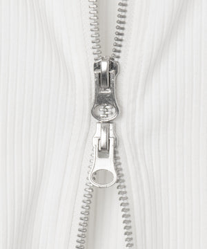 ワンポイントデザインWZIPトップス