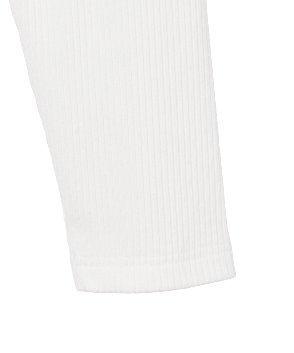 ワンポイントデザインWZIPトップス