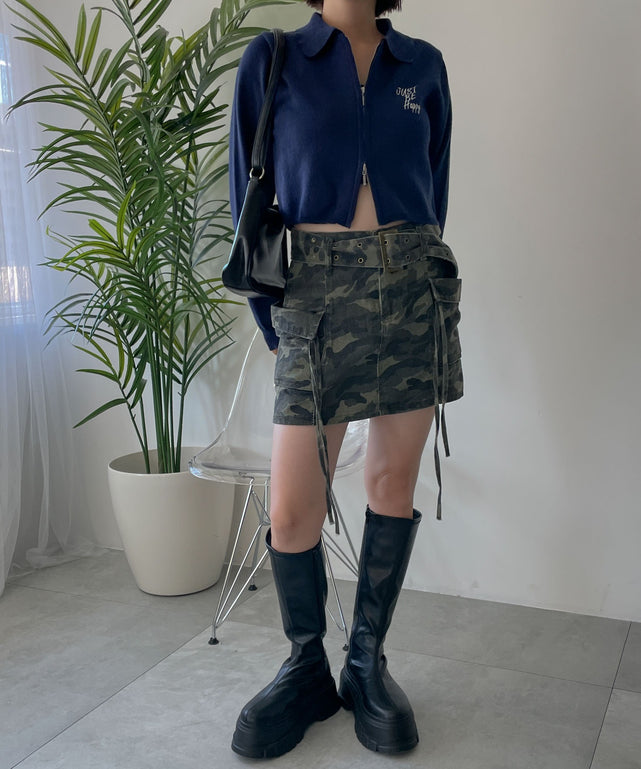 ネイビー　モデル:155cm F着用