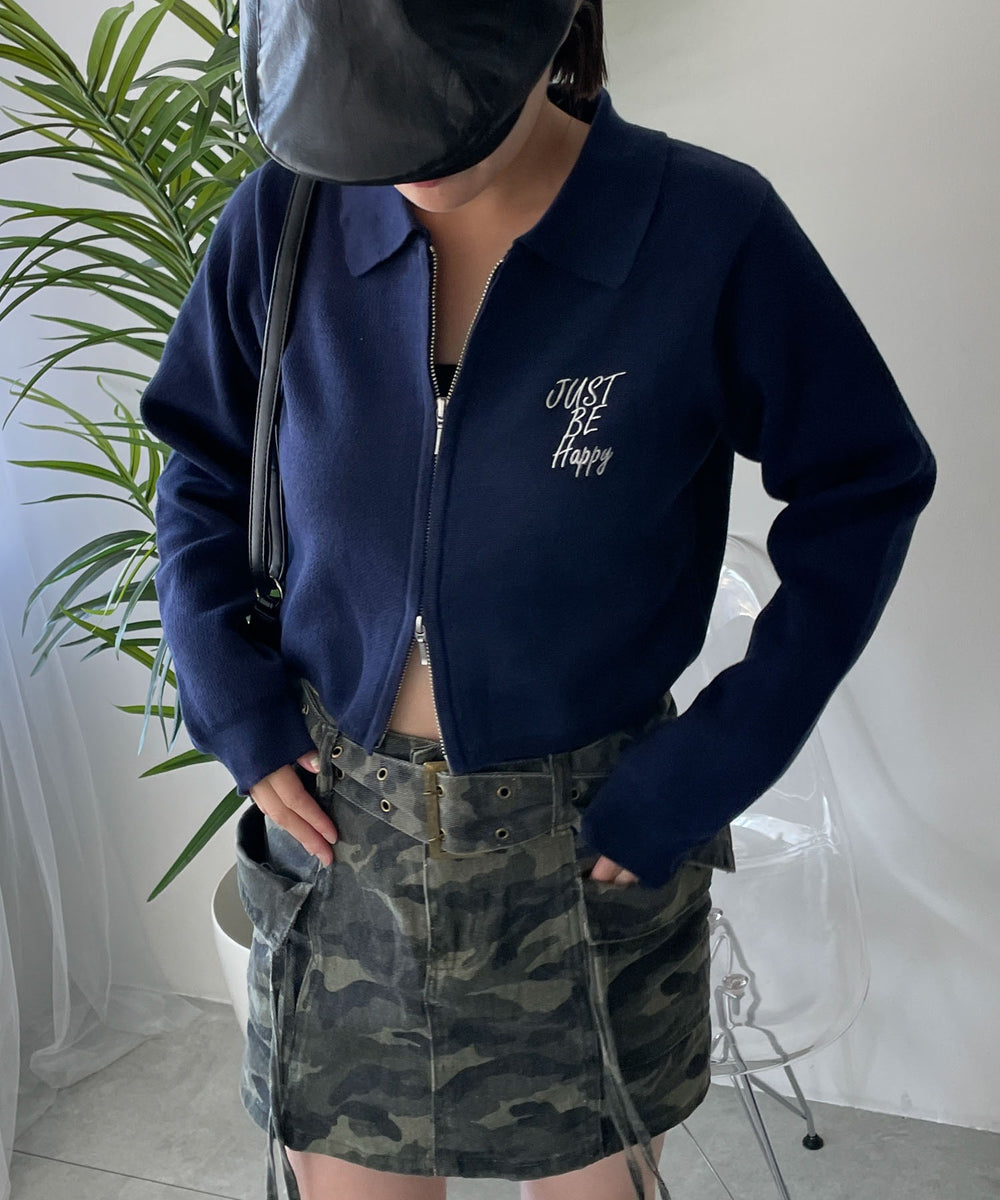 ネイビー　モデル:155cm F着用