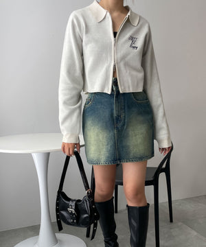 オフホワイト　モデル:155cm F着用