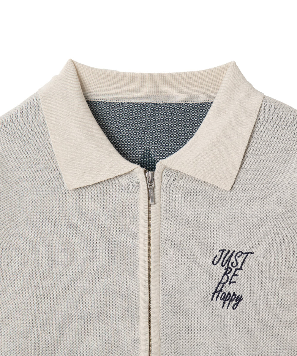 WZIPスターモチーフニット