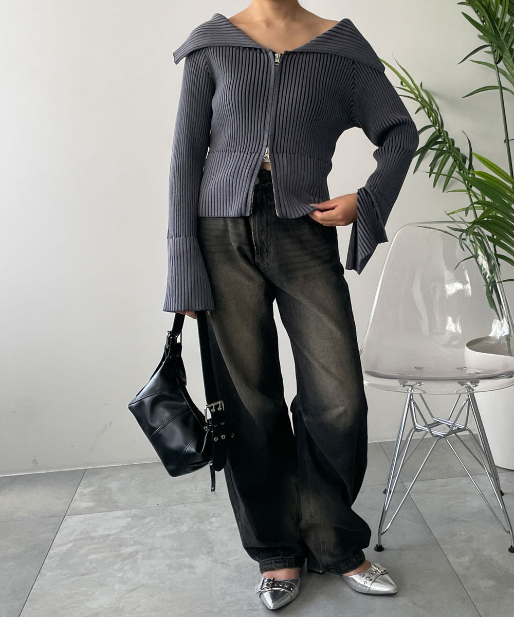 ブラック　モデル:155cm F着用