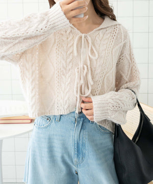 ホワイトアイボリー　モデル:155cm F着用