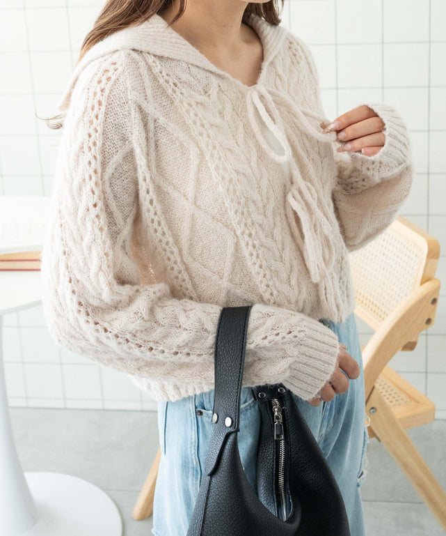 ホワイトアイボリー　モデル:155cm F着用