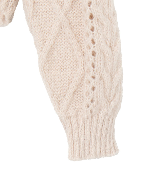 ケーブルリボンカーデ