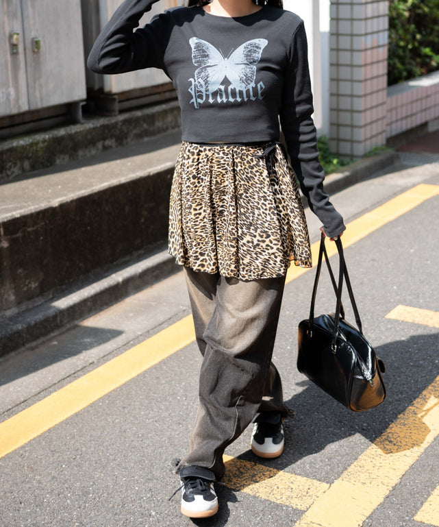 ブラック　モデル:155cm F着用