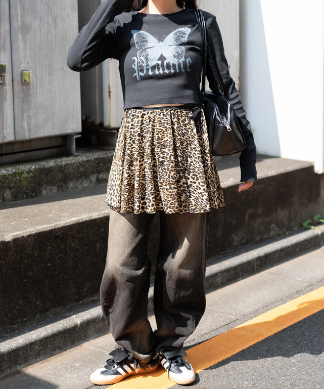 ブラック　モデル:155cm F着用