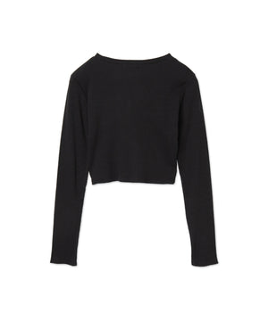 バタフライプリントロンT