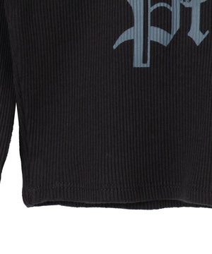 バタフライプリントロンT