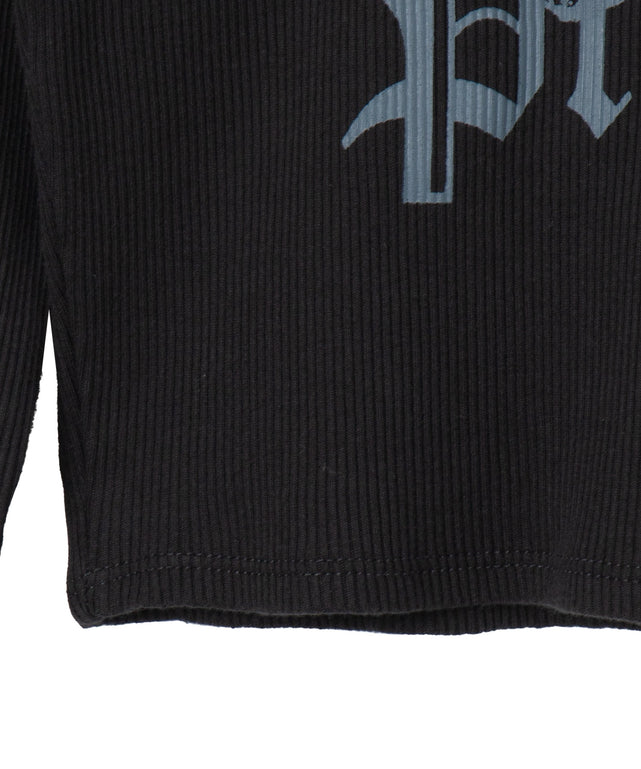 バタフライプリントロンT