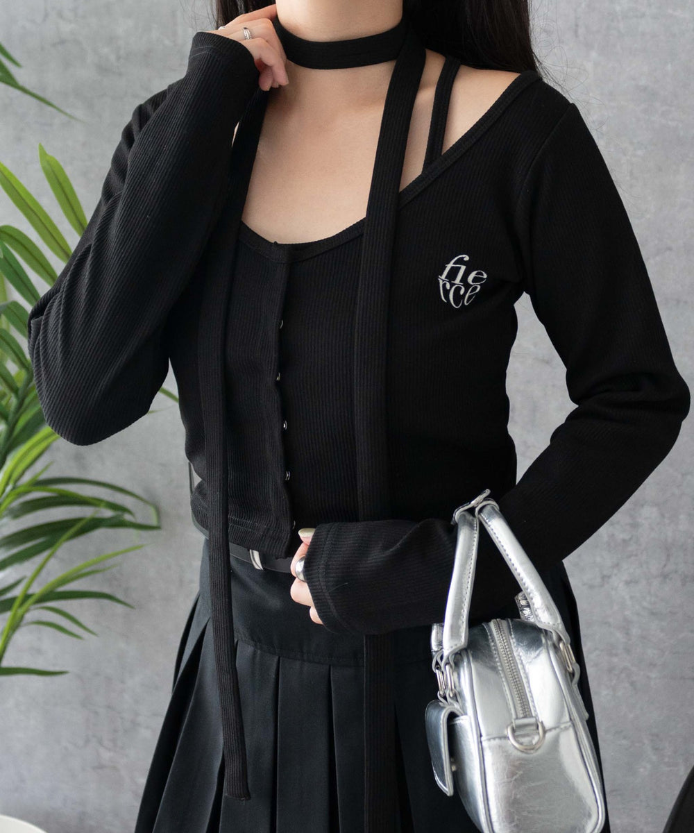 ブラック　モデル:155cm F着用