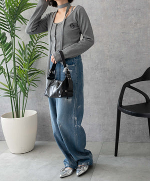 Dグレー　モデル:155cm F着用