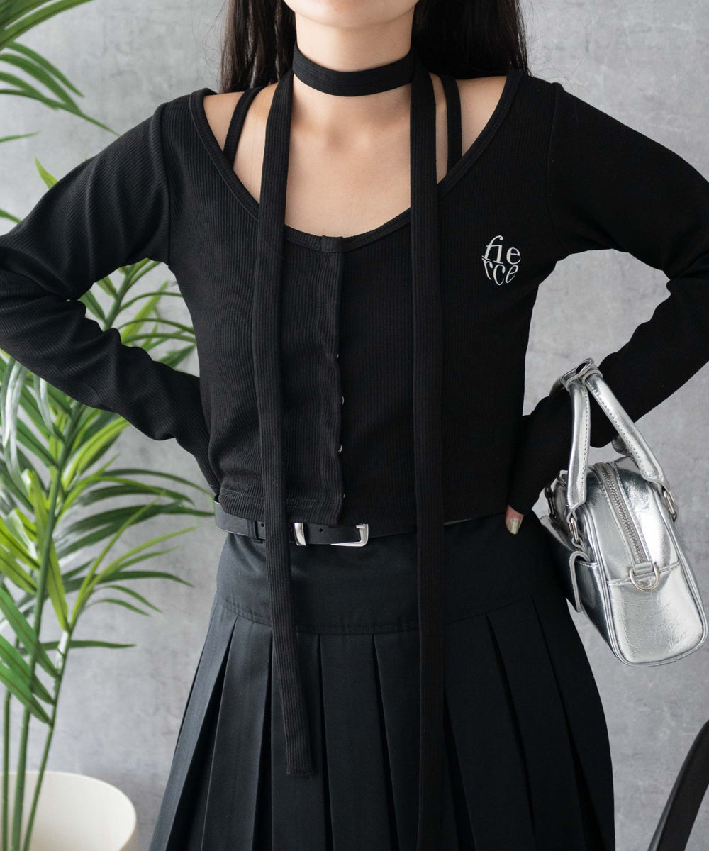 ブラック　モデル:155cm F着用