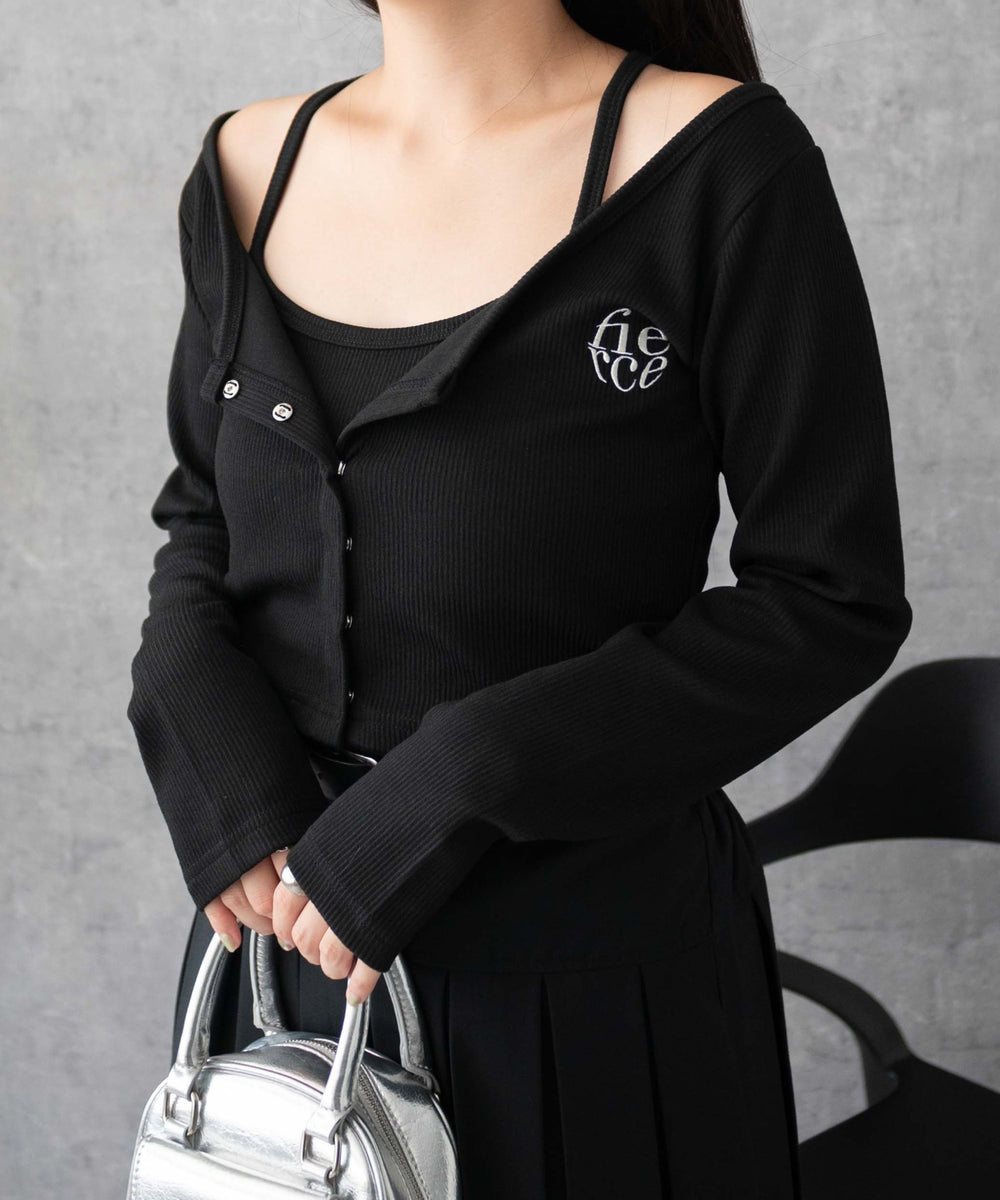 ブラック　モデル:155cm F着用