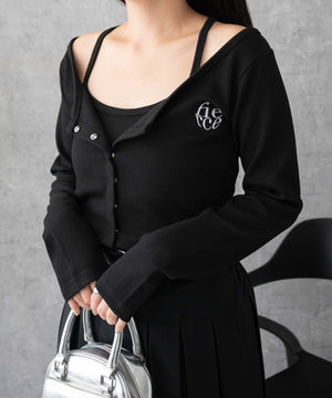 ブラック　モデル:155cm F着用