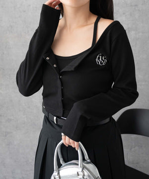 ブラック　モデル:155cm F着用