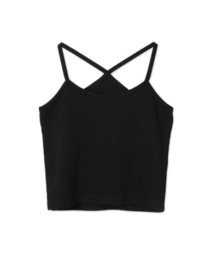 ワンポイント刺繍キャミセットカーデ