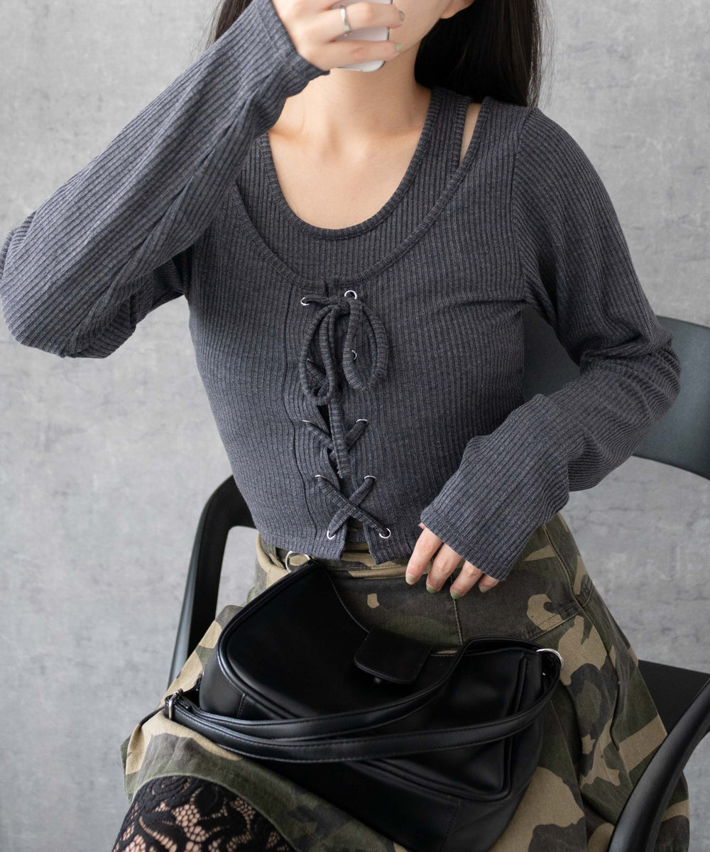 Dグレー　モデル:155cm F着用