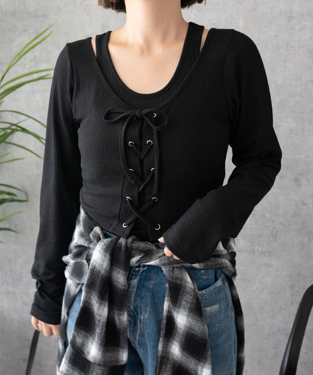 ブラック　モデル:155cm F着用