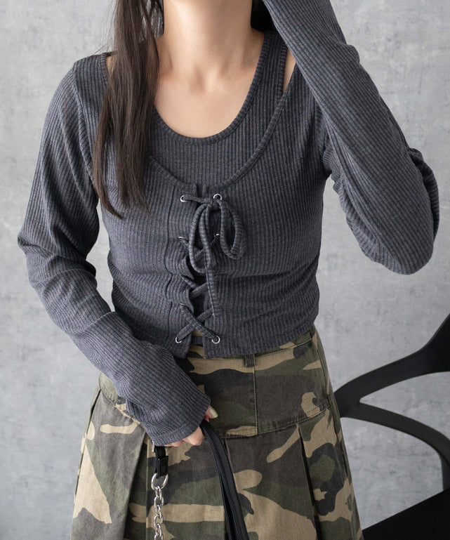 Dグレー　モデル:155cm F着用