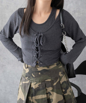 Dグレー　モデル:155cm F着用