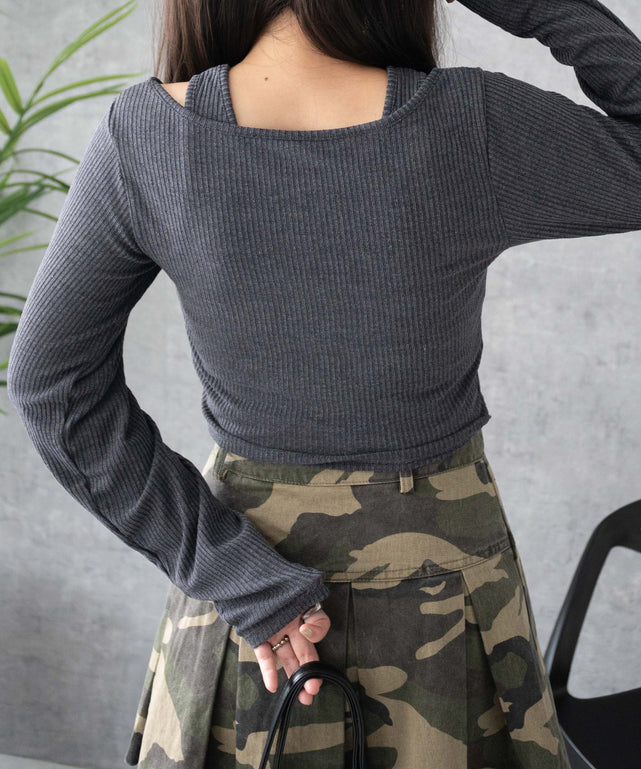 Dグレー　モデル:155cm F着用