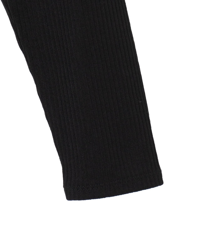 レイヤードレースアップ長袖トップス