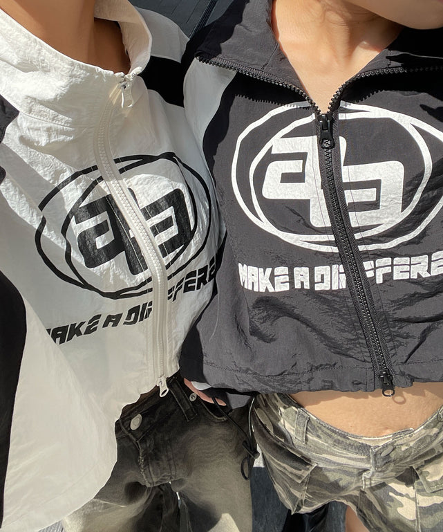 キリカエナイロンブルゾン