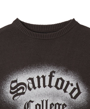 グラフィックニットBIGプルオーバー