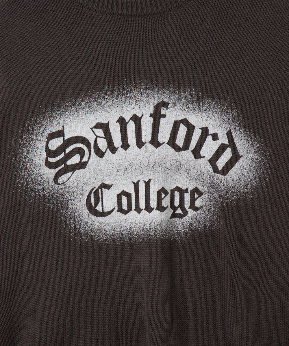 グラフィックニットBIGプルオーバー