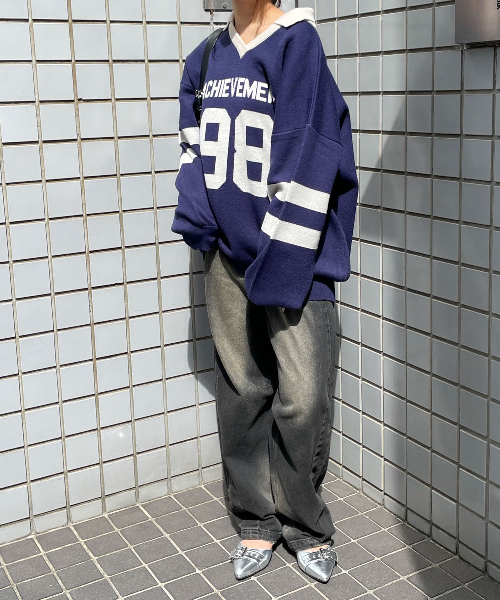 ネイビー　モデル:155cm F着用