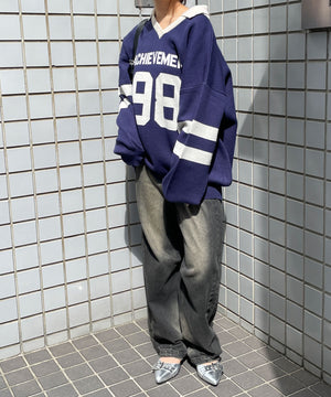 ネイビー　モデル:155cm F着用