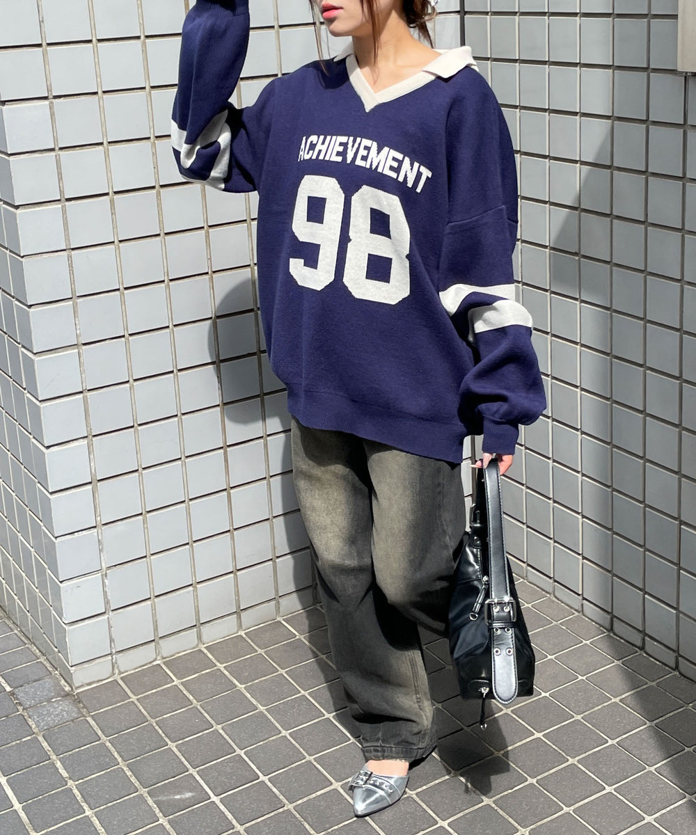 ネイビー　モデル:155cm F着用