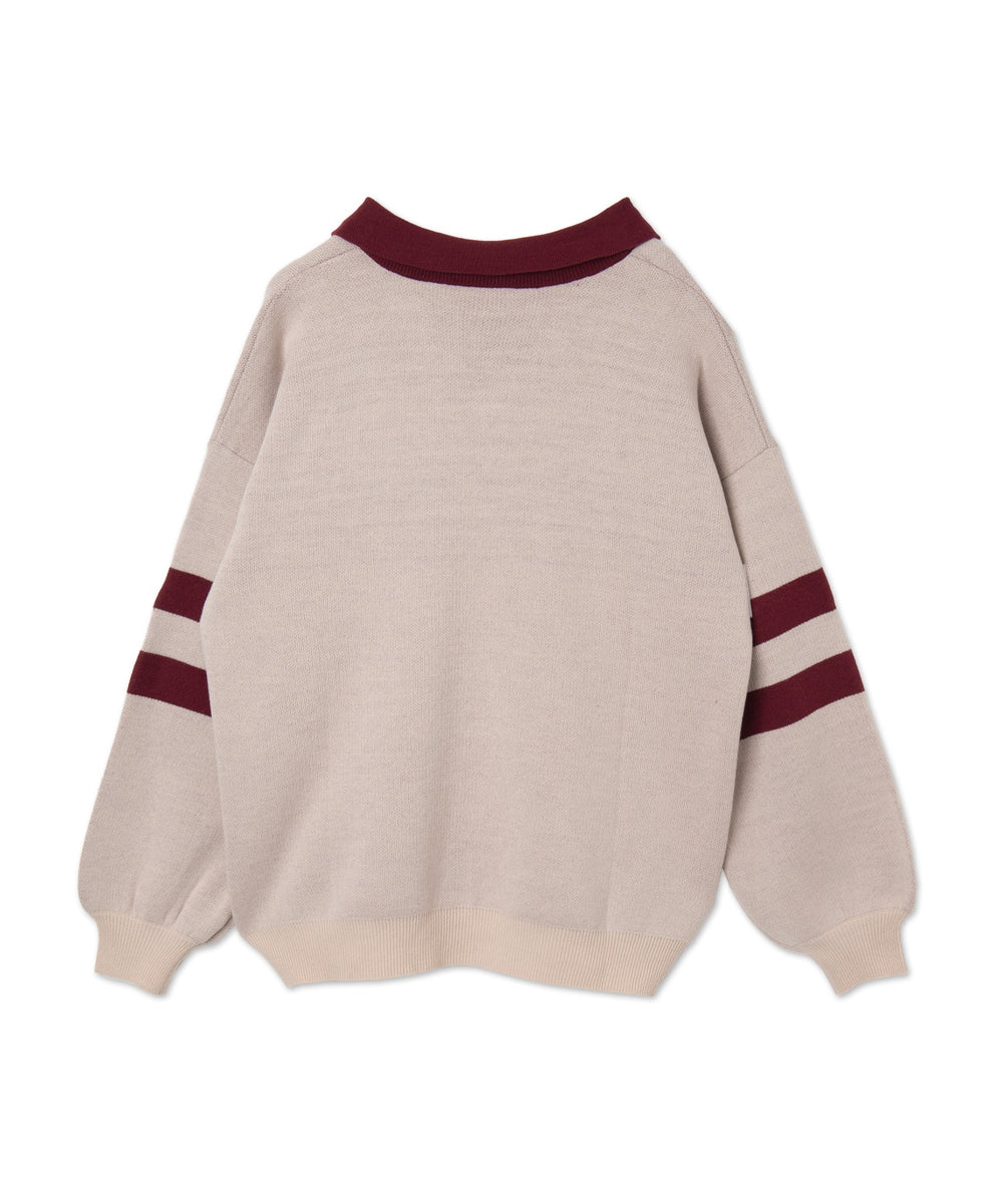 ナンバリングジャガードニット