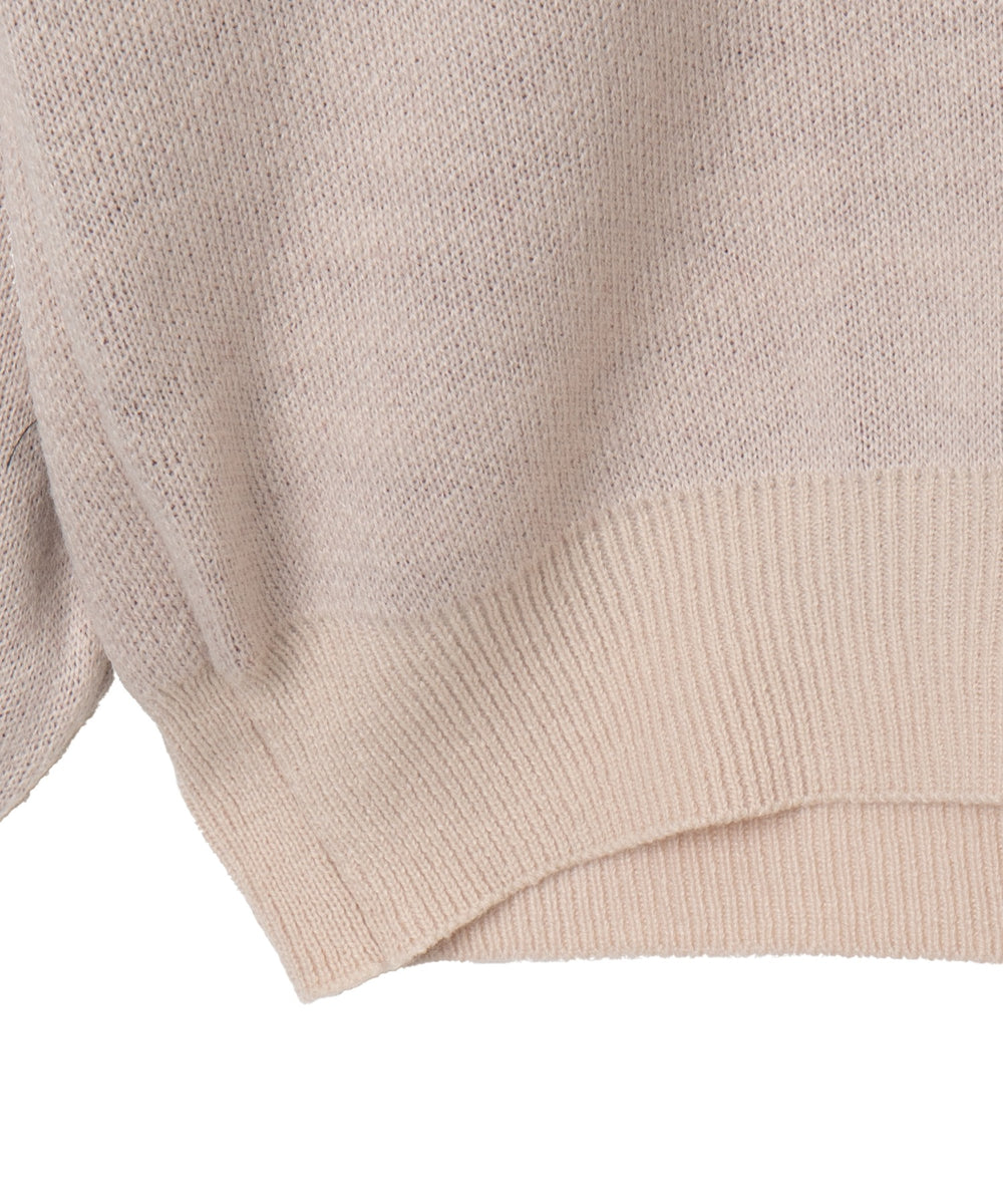 ナンバリングジャガードニット