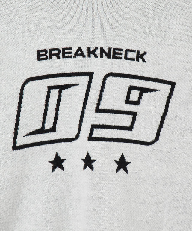 スポーツグラフィックジャガードニット