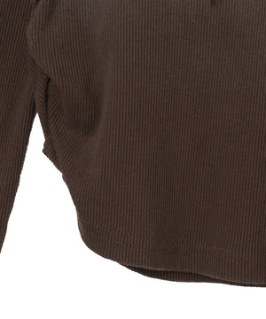 レースアップブリーチトップス