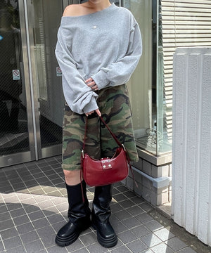 杢グレー モデル:155cm F着用