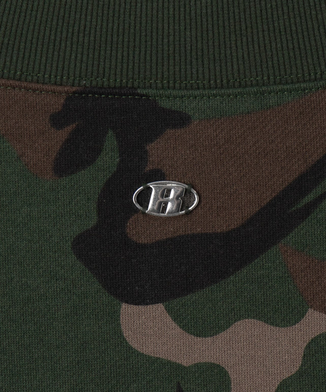 ワンポイントオフショルスウェット