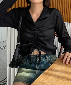 ブラック　モデル:155cm F着用