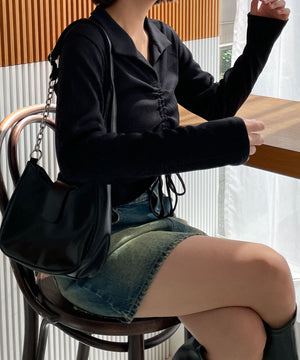 ブラック　モデル:155cm F着用