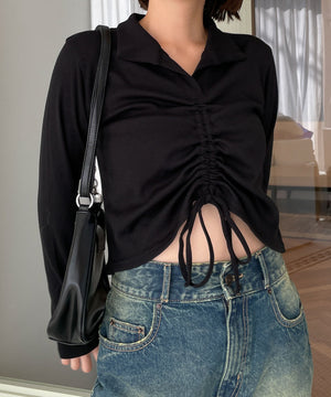 ブラック　モデル:155cm F着用